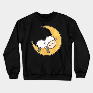 Sleep Sheep Dream Moon Crewneck Sweatshirt